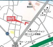 【八王子市　収益物件】八王子市　楢原町　一棟アパートの地図|八王子市大和田町　投資・収益物件