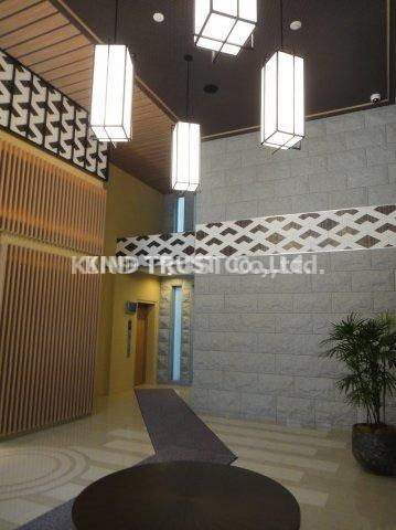 CUOREのロビー|ゆとりのあるロビーです