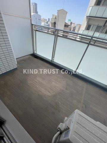 CUOREのバルコニー|暖かな日差しのふりそそぐバルコニー