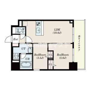 S-RESIDENCE福島diverseの間取り