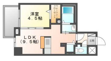 Ｗｅｓｔ　Ｏｎｅの間取り