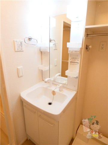 アンジュエの洗面所