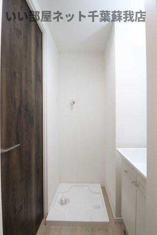 パークレジデンス八幡 の洗面所|洗濯機置場