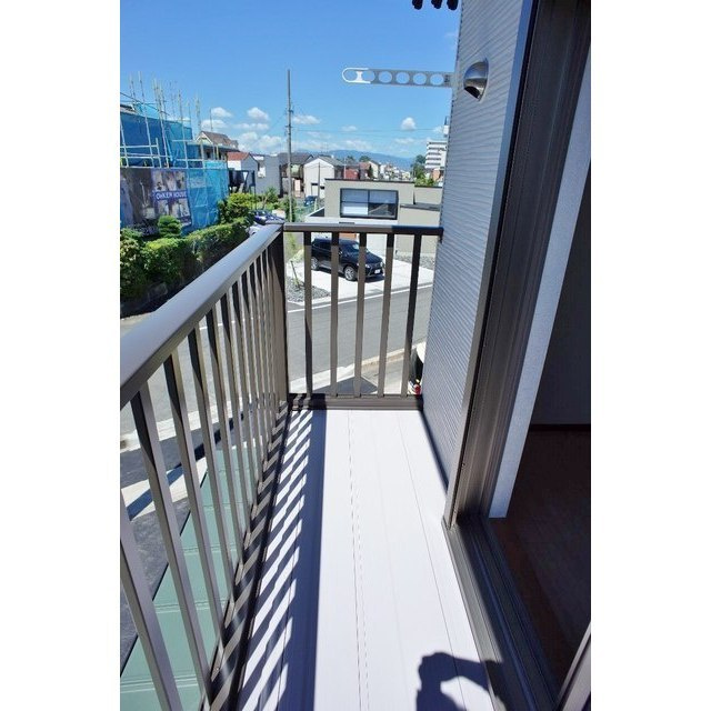 岐阜市島栄町２丁目の一戸建てのバルコニー