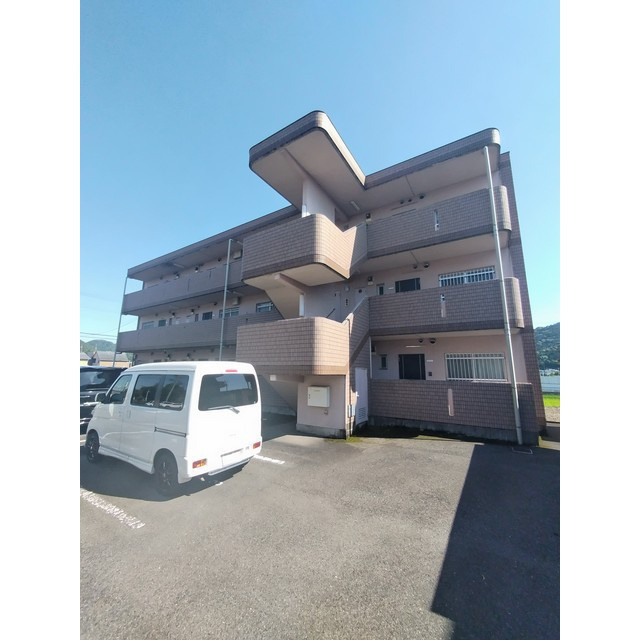 岐阜市上芥見のアパートの外観