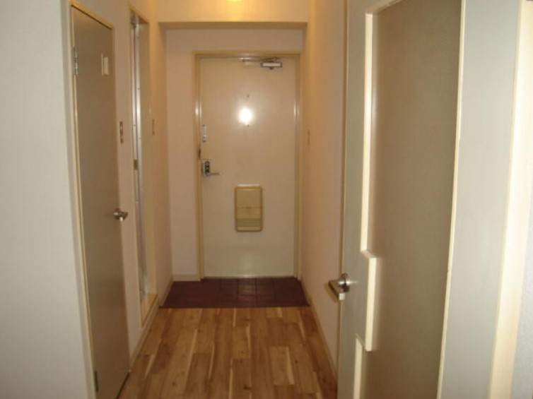 ミユキシティマンション2の玄関