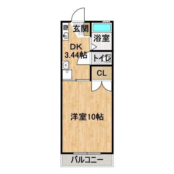【間取り】 | クリスタルカーサⅠ