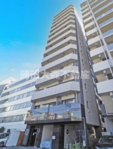 XEBEC蒲田Station-exz.(ジーベックカマタステーションエグゼ＠仲介手数料最大無料の外観|2014年2月築RC鉄筋コンクリート造地上14階建て1K~2LDK総戸数73戸の分譲賃貸マンション　JR京浜東北線蒲田駅近の東京都大田区西蒲田8丁目