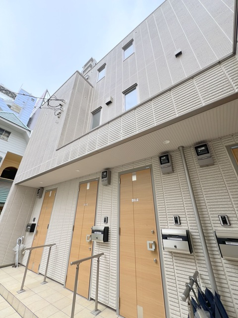 オアシス池尻の外観|★耐震構造の旭化成へーベルメゾン★
