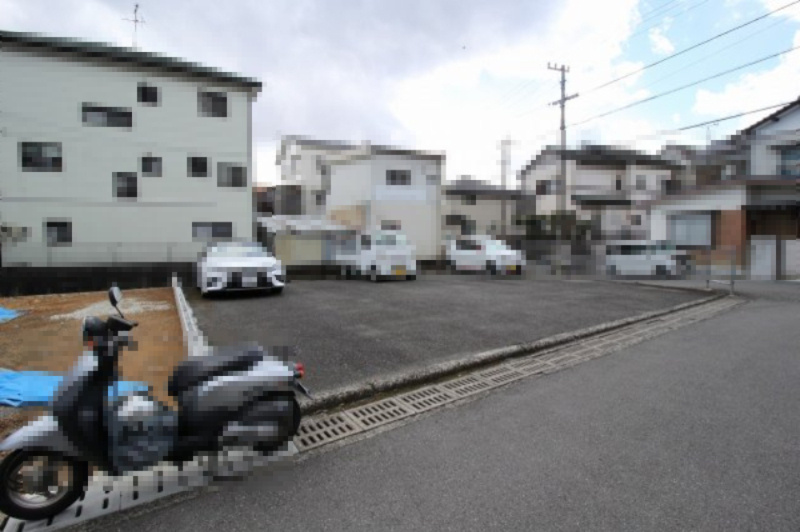 福井扇町　建築条件付き　売土地の外観