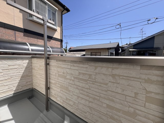 広野町小根尾　新築戸建てのバルコニー