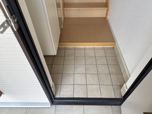 スモールヴィレッジⅡの玄関