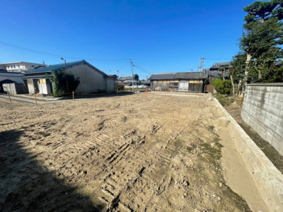 【前面道路含む現地写真】 | プレイワークレジデンス【千原町1丁目/全５区画】Ⅱ号地・土地分譲・泉大津市千原町1丁目 | 前面道路含む現地写真です