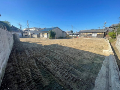 【前面道路含む現地写真】 | プレイワークレジデンス【千原町1丁目/全５区画】Ⅱ号地・土地分譲・泉大津市千原町1丁目 | 前面道路含む現地写真です