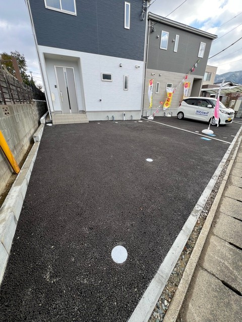 クレイドルガーデン久留米善道寺町与田第６【キャッシュバック対象物件】の駐車場|駐車場に車を止められます