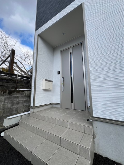 クレイドルガーデン久留米善道寺町与田第６【キャッシュバック対象物件】の玄関|落ち着いた玄関です
