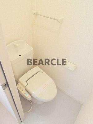 【トイレ】 | シャトレコーポラス | 落ち着いた色調のトイレです