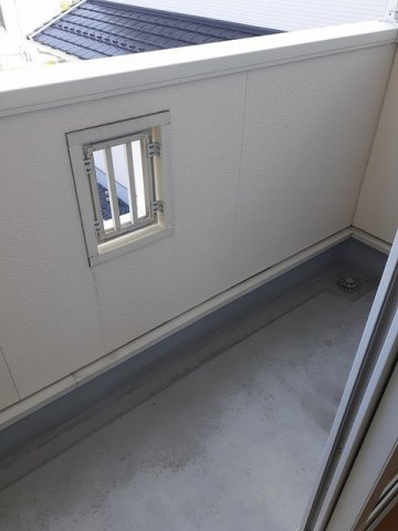 ラフィネ　ジェンテのバルコニー