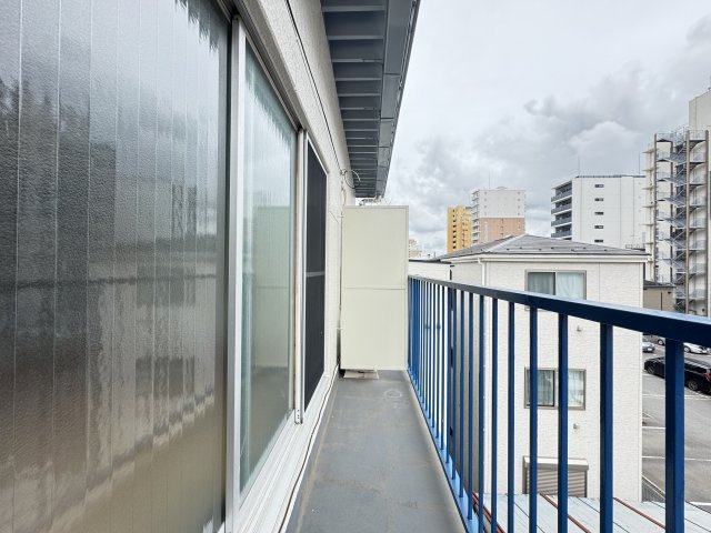 みどりハイツのバルコニー