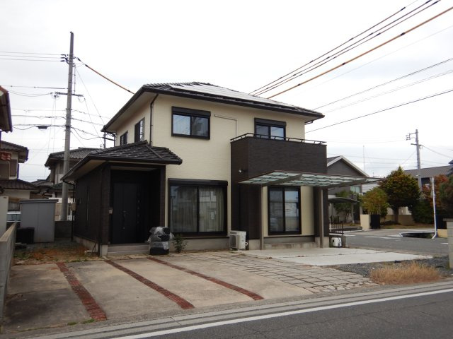 連島町鶴新田　戸建ての外観