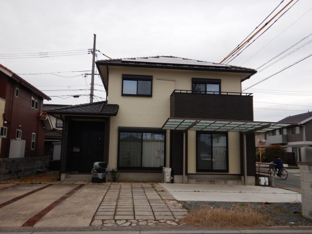 連島町鶴新田　戸建ての外観