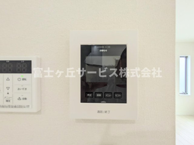 【セキュリティ】 | 豊橋市吾妻町 新築一戸建て | TV付インターホンです