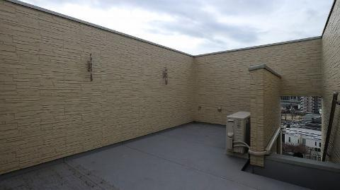 福岡市東区水谷２丁目のアパートのその他共用部分|ルーフバルコニー