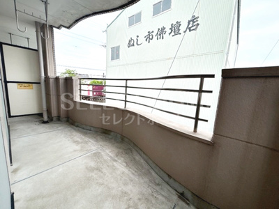 【バルコニー】 | ハイウッズ針崎 | バルコニー付きです