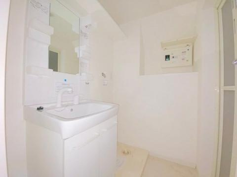 福岡市東区奈多３丁目のアパートの洗面所|洗面