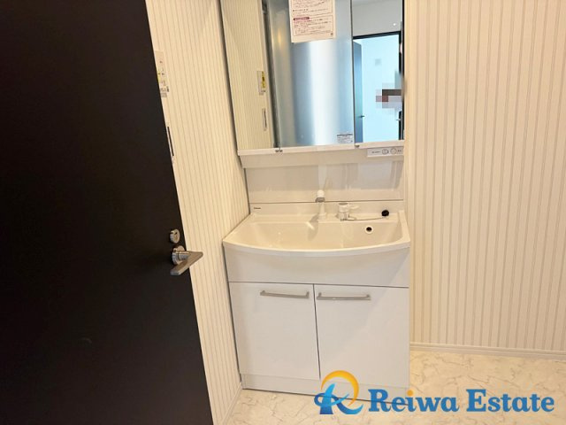 新築戸建　茅ヶ崎市南湖4丁目の独立洗面台