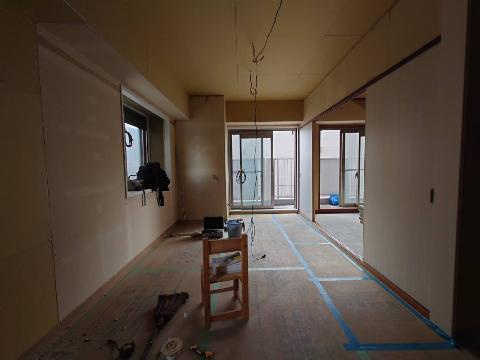 サンライフ香椎の居間・リビング|室内