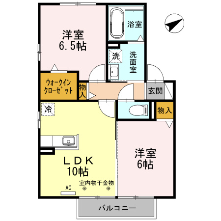 グレイスコートの間取り