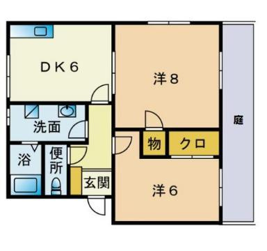 福岡市東区美和台新町のアパート