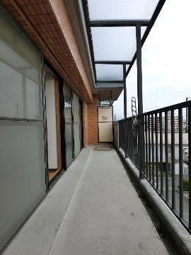 福岡市東区土井２丁目の賃貸マンションのバルコニー|ベランダ