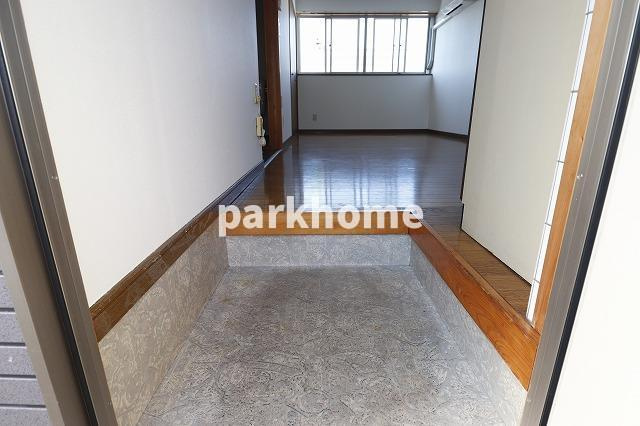 第一杉本ハイムの玄関|落ち着いた玄関です