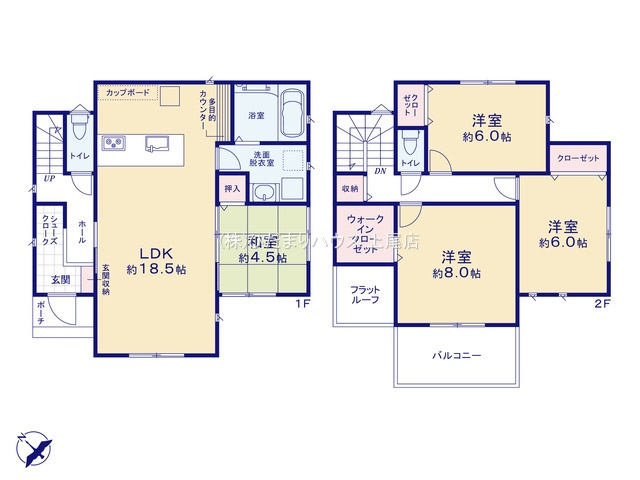 行田市藤原町　中古一戸建て　タマタウン　09の間取り