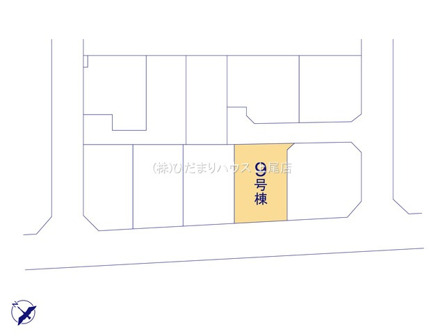 行田市藤原町　中古一戸建て　タマタウン　09の区画図
