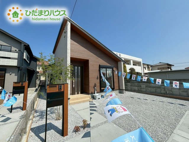 行田市富士見町2丁目　新築一戸建て　ブルーミングガーデン　02の外観|コミュニケーションがとりやすい平家住宅です(^^)/				
