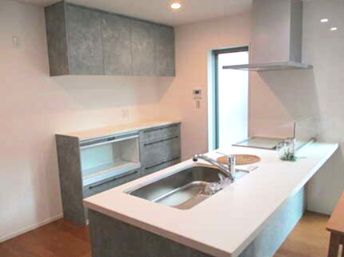 広島市佐伯区千同1丁目　新築一戸建て(全2棟)のキッチン