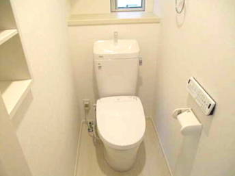 広島市佐伯区千同1丁目　新築一戸建て(全2棟)のトイレ