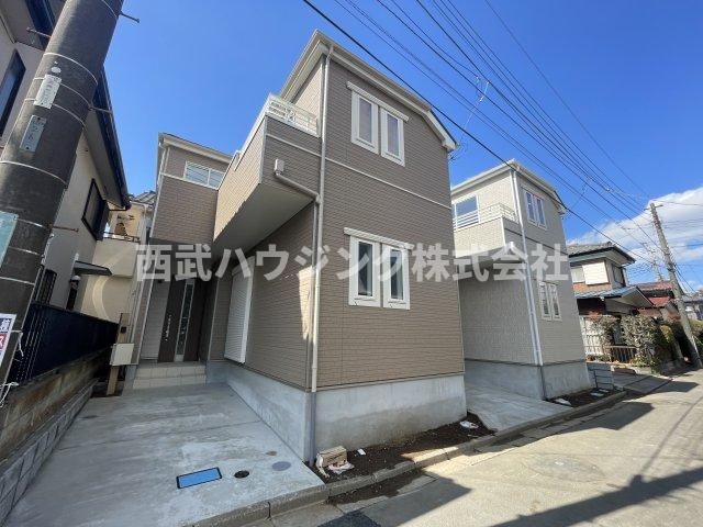 【仲介手数料無料】所沢市北中８期１号棟　所沢市の新築住宅なら西武ハウジングの前面道路含む現地写真