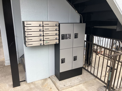 【その他共用部分】 | アーベインプラザ | 屋根付きの駐輪場で雨が降っても大切な自転車が濡れなくてすみますね♪駅まで自転車もおすすめです！