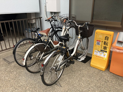 【その他共用部分】 | アーベインプラザ | シェアサイクルが利用可能♪荷物が重いときに自転車があれば助かりますね！
