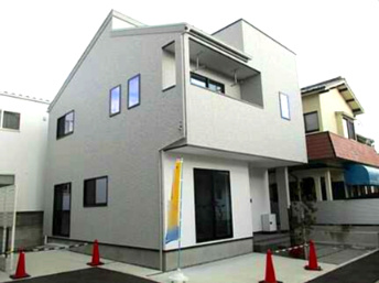 広島市佐伯区千同1丁目　新築一戸建て(全2棟)の外観