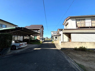 【前面道路含む現地写真】 | 売地　志津川町