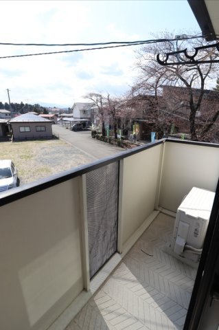 スカイハウスのバルコニー