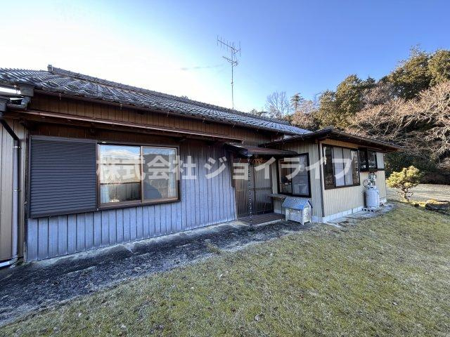 蛭川字向山　平屋　土地・農地の外観