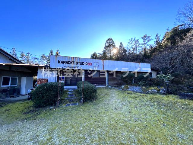 蛭川字向山　平屋　土地・農地の外観|店舗