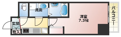S-RESIDENCE新大阪WESTの間取り