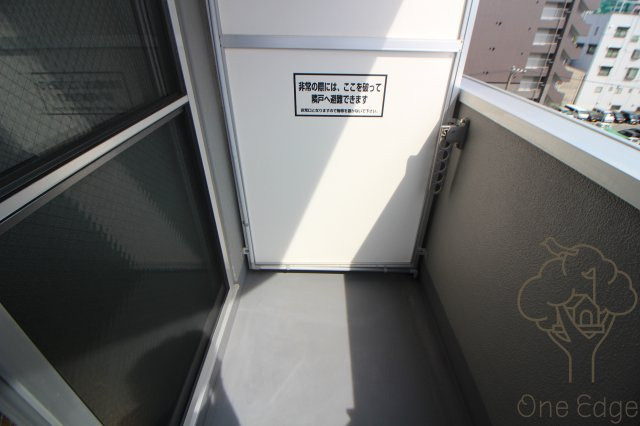 NOB西梅田のバルコニー